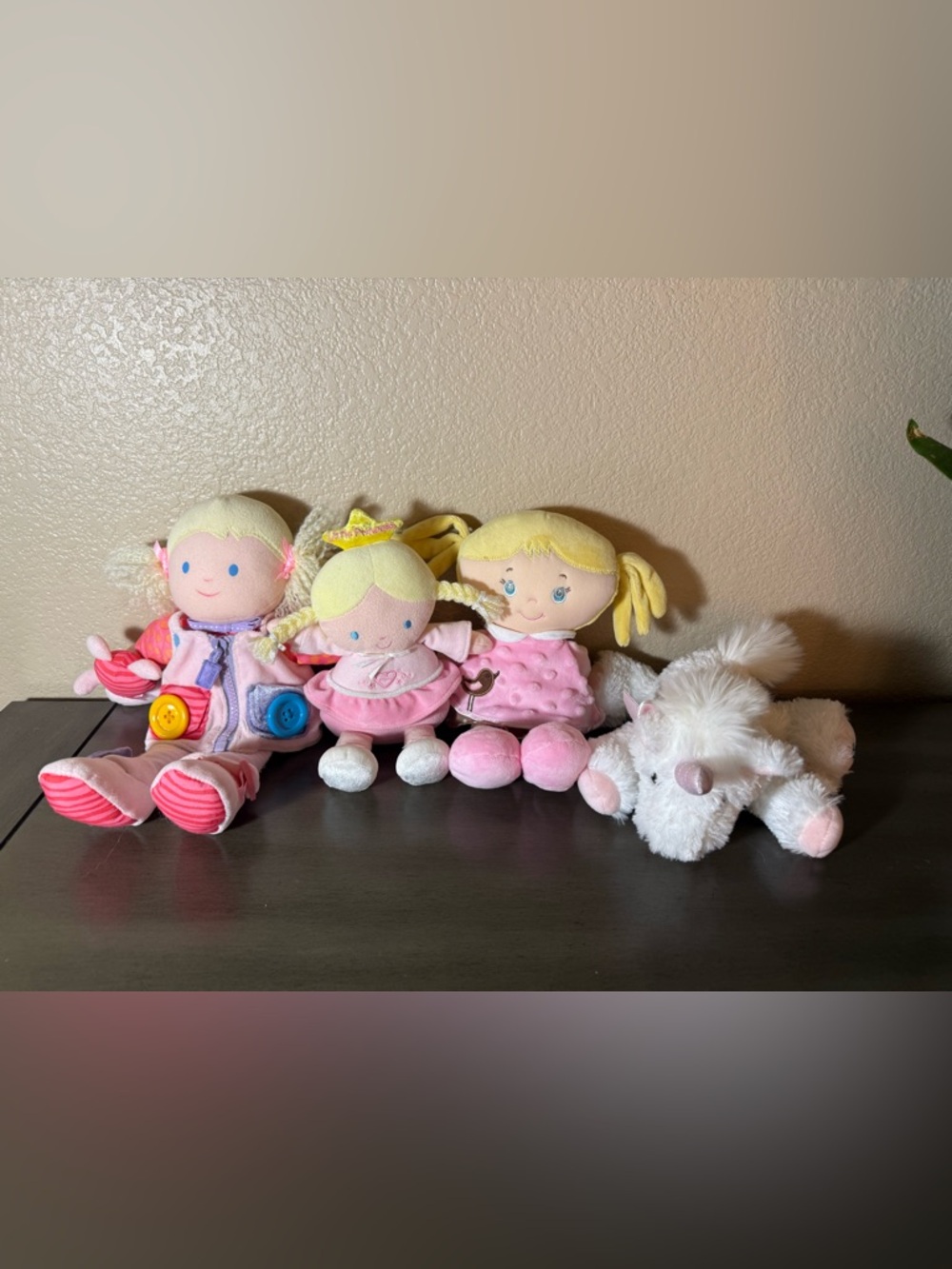 Carter’s Baby Doll Plush Lot Soft Dolls Unicorn Stuffed Animal Bundle